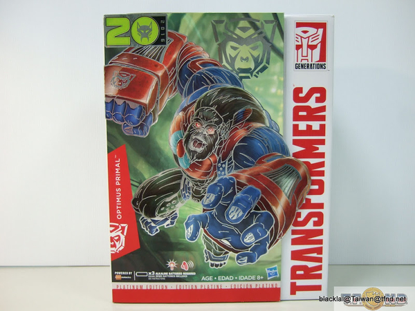 Year Of The Monkey Optimus Primal Out Of Box Show Platinum Edition Compared With Original  (1 of 50)